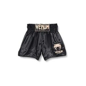 Venum Classic Muay Thai Shorts - Black/Gold Large